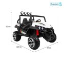 Grand Buggy Strong Lift 4x4 Pojazd na akumulator Pilot Bagażnik Radio MP3 LED