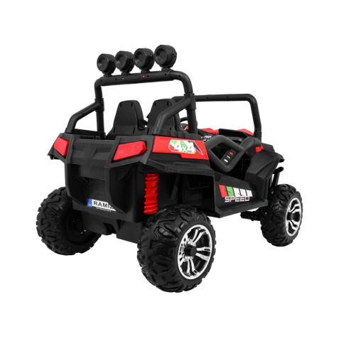 Grand Buggy Strong Lift 4x4 Pojazd na akumulator Pilot Bagażnik Radio MP3 LED