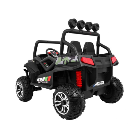 Grand Buggy Strong Lift 4x4 Pojazd na akumulator Pilot Bagażnik Radio MP3 LED