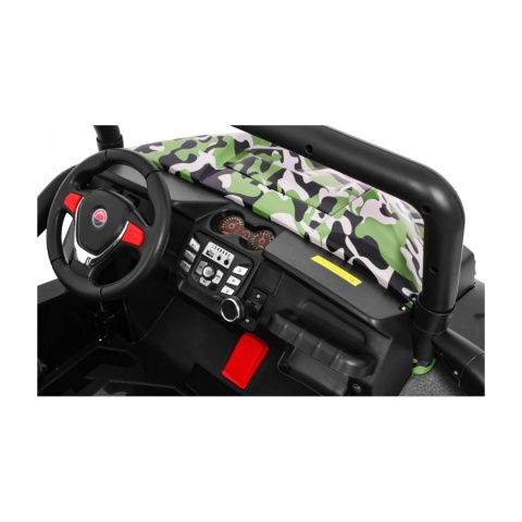 Grand Buggy Strong Lift 4x4 Pojazd na akumulator Pilot Bagażnik Radio MP3 LED