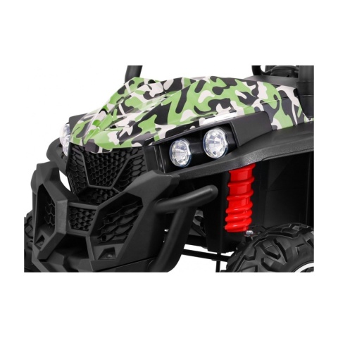 Grand Buggy Strong Lift 4x4 Pojazd na akumulator Pilot Bagażnik Radio MP3 LED