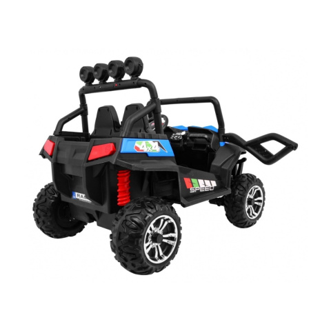 Grand Buggy Strong Lift 4x4 Pojazd na akumulator Pilot Bagażnik Radio MP3 LED