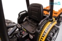 MEGA Traktor D68 Z Przyczepką Pojazd z Bluetooth Klaksonem ekoskórą MP3