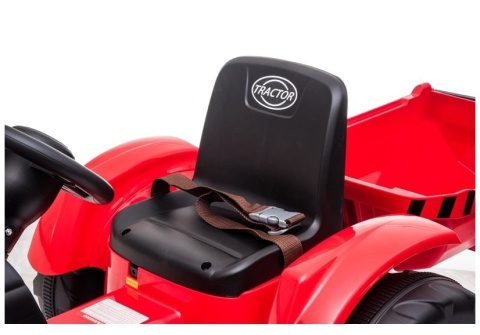 Pojazd Traktor na Akumulator z Przyczepą 2x45W Bluetooth Radio LED