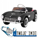 Autko BMW 507 retro elektryczne audio LED pilot ekoskóra EVA wolny start