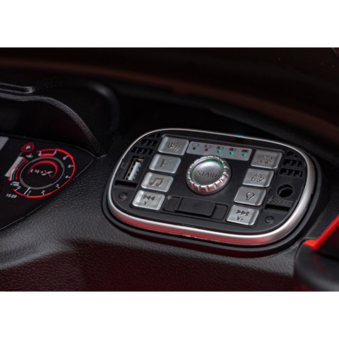 Aston Martin DBX Auto na akumulator Pilot EVA Pasy Wolny Start Audio LED