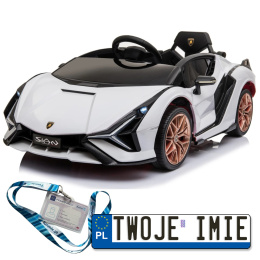 Lamborghini SIAN Auto na akumulator Wolny Start Audio ekoskóra Pilot EVALED