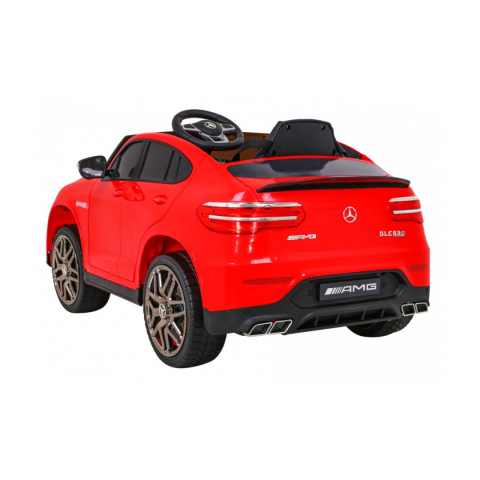 Mercedes Benz GLC63S Pilot 4x4 na akumulator MP3 LED EVA Wolny Start