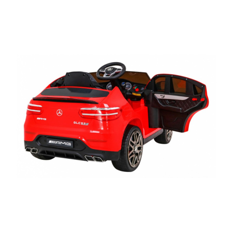 Mercedes Benz GLC63S Pilot 4x4 na akumulator MP3 LED EVA Wolny Start