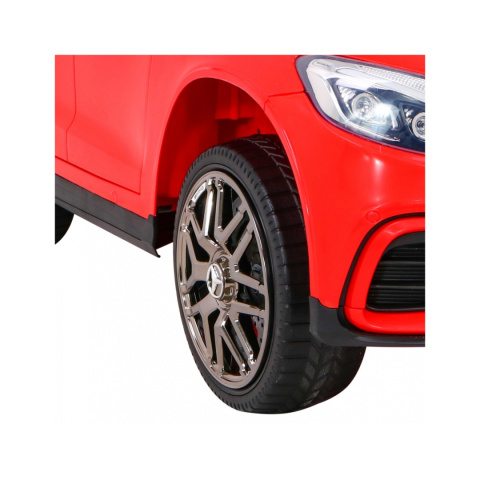 Mercedes Benz GLC63S Pilot 4x4 na akumulator MP3 LED EVA Wolny Start