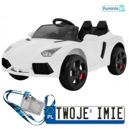 Auto Pojazd Future na akumulator dla dzieci Pilot EVA MP3 USB LED