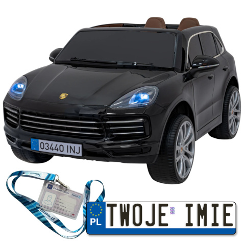 Porsche Cayenne S Lakierowane Auto na akumulator Pilot Wolny START EVA LED