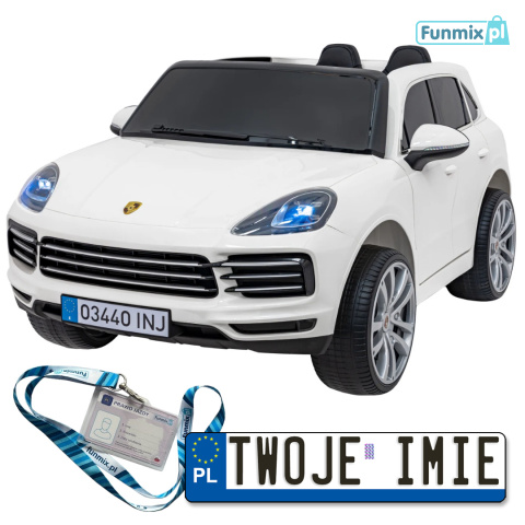 Porsche Cayenne S Lakierowane Auto na akumulator Pilot Wolny START EVA LED