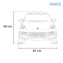 Porsche Cayenne S Lakierowane Auto na akumulator Pilot Wolny START EVA LED