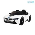 BMW I8 Lift 2x35W Auto na akumulator Wolny Start Wgrane melodyjki MP3 USB LED