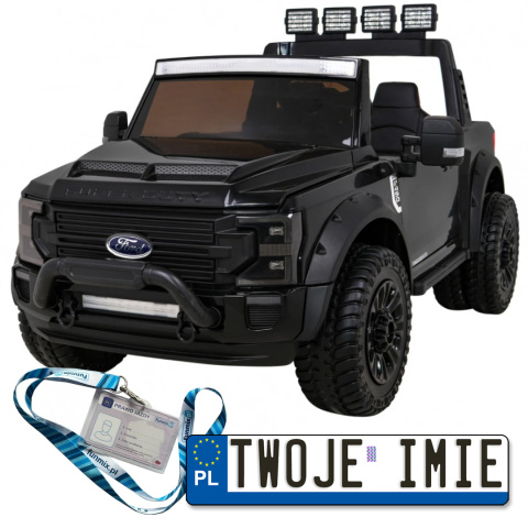 Ford Super Duty Auto 4x45W Pojazd na akumulator ekoskóra EVA LED