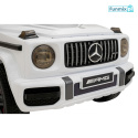 Mercedes AMG G63 Auto na akumulator Pilot MP3 LED Wolny Start EVA