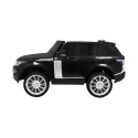 Range Rover HSE Auto na akumulator dla dzieci Pilot Panel audio LED EVA