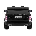 Range Rover HSE Auto na akumulator dla dzieci Pilot Panel audio LED EVA