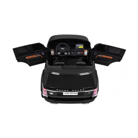 Range Rover HSE Auto na akumulator dla dzieci Pilot Panel audio LED EVA