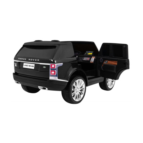 Range Rover HSE Auto na akumulator dla dzieci Pilot Panel audio LED EVA