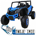 Buggy UTV-MX na akumulator dla dzieci 4x4 Pilot Audio LED EVA Wolny Start