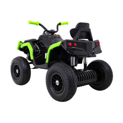 Quad ATV Air Pojazd na akumulator Wolny Start dla dzieci ekoskóra Radio MP3