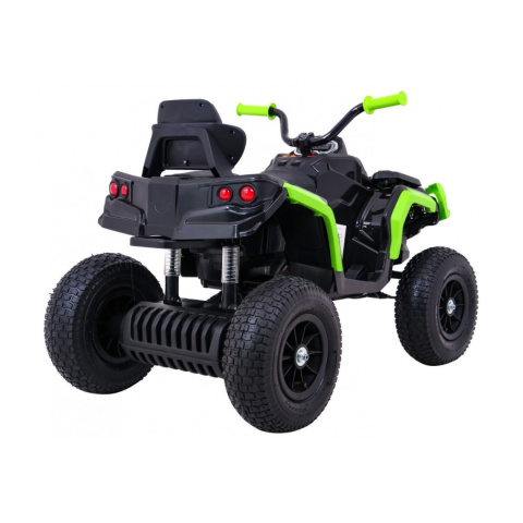 Quad ATV Air Pojazd na akumulator Wolny Start dla dzieci ekoskóra Radio MP3