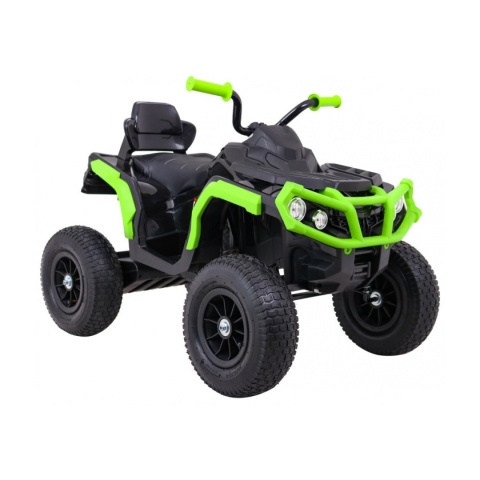 Quad ATV Air Pojazd na akumulator Wolny Start dla dzieci ekoskóra Radio MP3