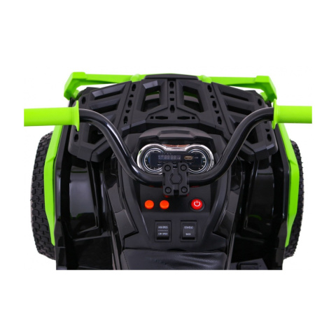 Quad ATV Air Pojazd na akumulator Wolny Start dla dzieci ekoskóra Radio MP3