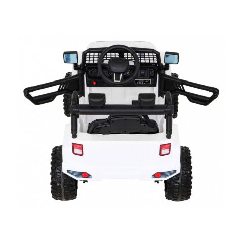 Jeep Dark Night Auto na akumulator ekoskóra wolny start LED EVA audio i Wgrane melodyjki