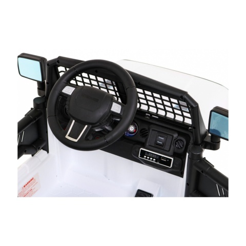 Jeep Dark Night Auto na akumulator ekoskóra wolny start LED EVA audio i Wgrane melodyjki