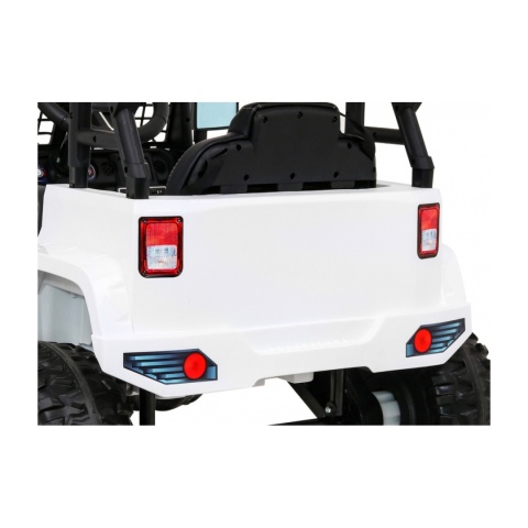 Jeep Dark Night Auto na akumulator ekoskóra wolny start LED EVA audio i Wgrane melodyjki