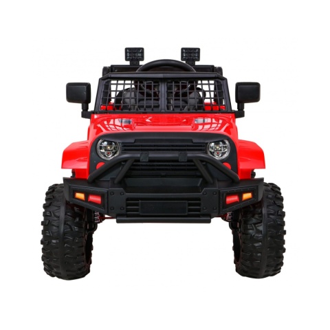 Jeep Dark Night Auto na akumulator ekoskóra wolny start LED EVA audio i Wgrane melodyjki