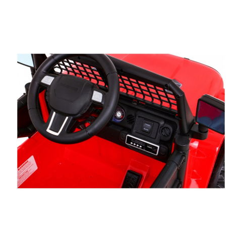 Jeep Dark Night Auto na akumulator ekoskóra wolny start LED EVA audio i Wgrane melodyjki