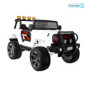 Jeep Monster 4x4 Auto na akumulator pilot regulacja siedzenia MP3 LED EVA