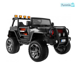 Jeep Monster 4x4 Auto na akumulator pilot regulacja siedzenia MP3 LED EVA