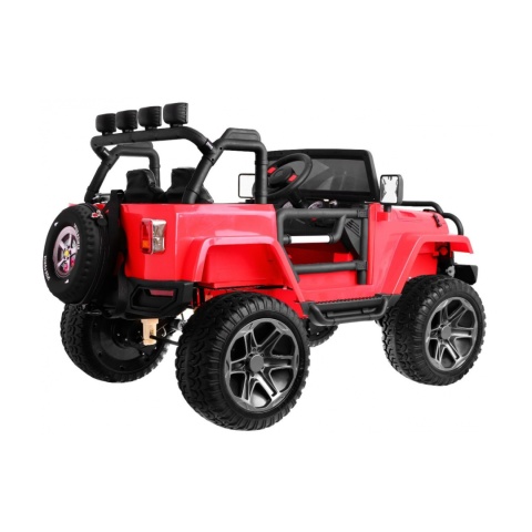 Jeep Monster 4x4 Auto na akumulator pilot regulacja siedzenia MP3 LED EVA