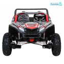 Buggy ATV RACING UTV2000 Li-ion Pojazd na akumulator 4x150W Koła AIR MP3