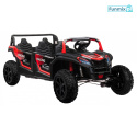 Buggy ATV RACING UTV2000 Li-ion Pojazd na akumulator 4x150W Koła AIR MP3