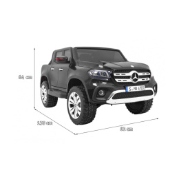 Pojazd Auto Mercedes Benz X-Class na akumulator Pilot 4x4 MP4 LED EVA