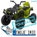 Pojazd Quad ATV Air na akumulator dla dzieci ekoskóra Radio MP3 Wolny Start