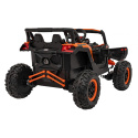 Buggy ATV defend 4x4 Pojazd na akumulator dla dzieci 4x35W ekoskóra EVA