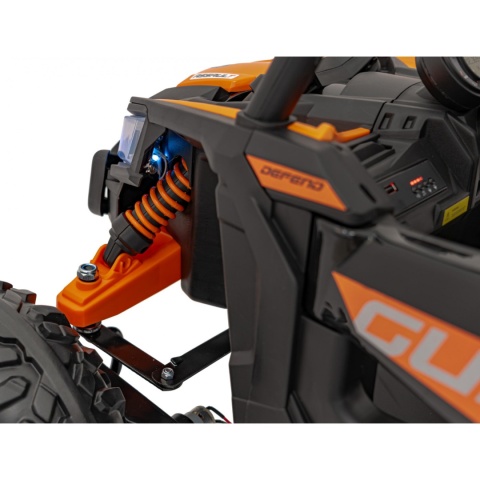 Buggy ATV defend 4x4 Pojazd na akumulator dla dzieci 4x35W ekoskóra EVA