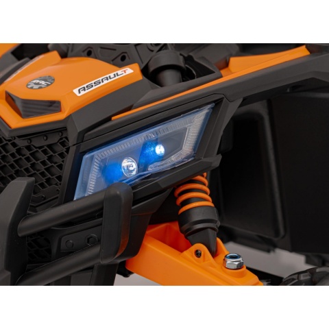 Buggy ATV defend 4x4 Pojazd na akumulator dla dzieci 4x35W ekoskóra EVA