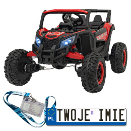 Buggy ATV defend 4x4 Pojazd na akumulator dla dzieci 4x35W ekoskóra EVA
