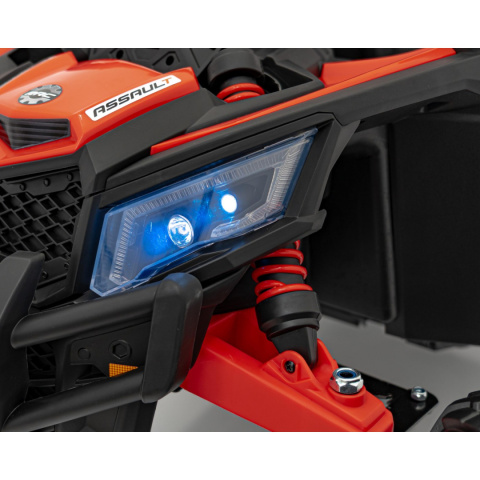 Buggy ATV defend 4x4 Pojazd na akumulator dla dzieci 4x35W ekoskóra EVA