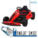 Gokart Speed 7 Drift king Pojazd na akumulator Funkcja Driftu ekoskóra 2X150W