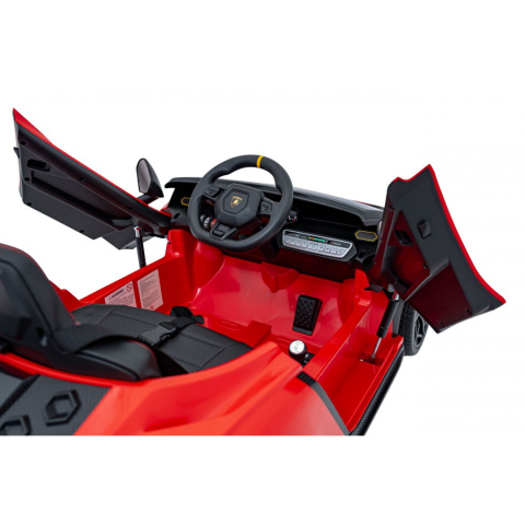 Lamborghini Invencible Pojazd Na Akumulator Ekoskóra Koła EVA Wejście USB MP3 Bluetooth