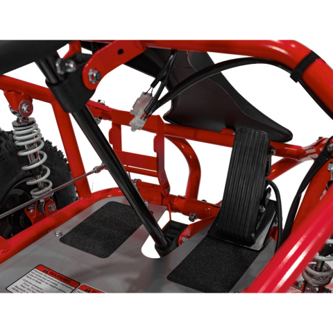 Mud monster Pojazd na akumulator koła pompowane Air sportowe siedzenie pasy